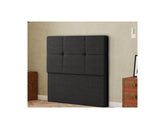 Jacob Headboard Floor Standing  Matching Buttons Linen